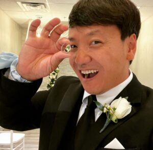 mike chen wedding married his girlfriend