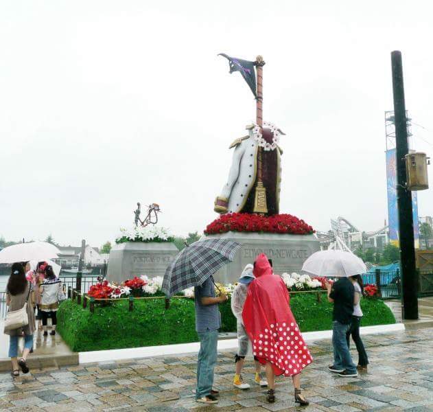 Ace's Grave in Universal Studios Japan.