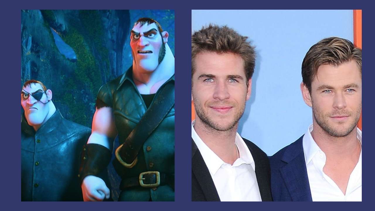 tangled cast hemsworth brothers as stabbington brothers