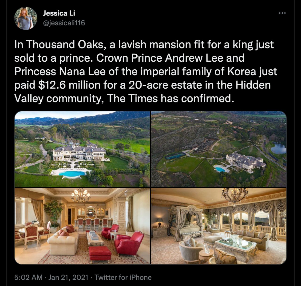 Prince Andrew Lee Nana Lee Net Worth $140 million