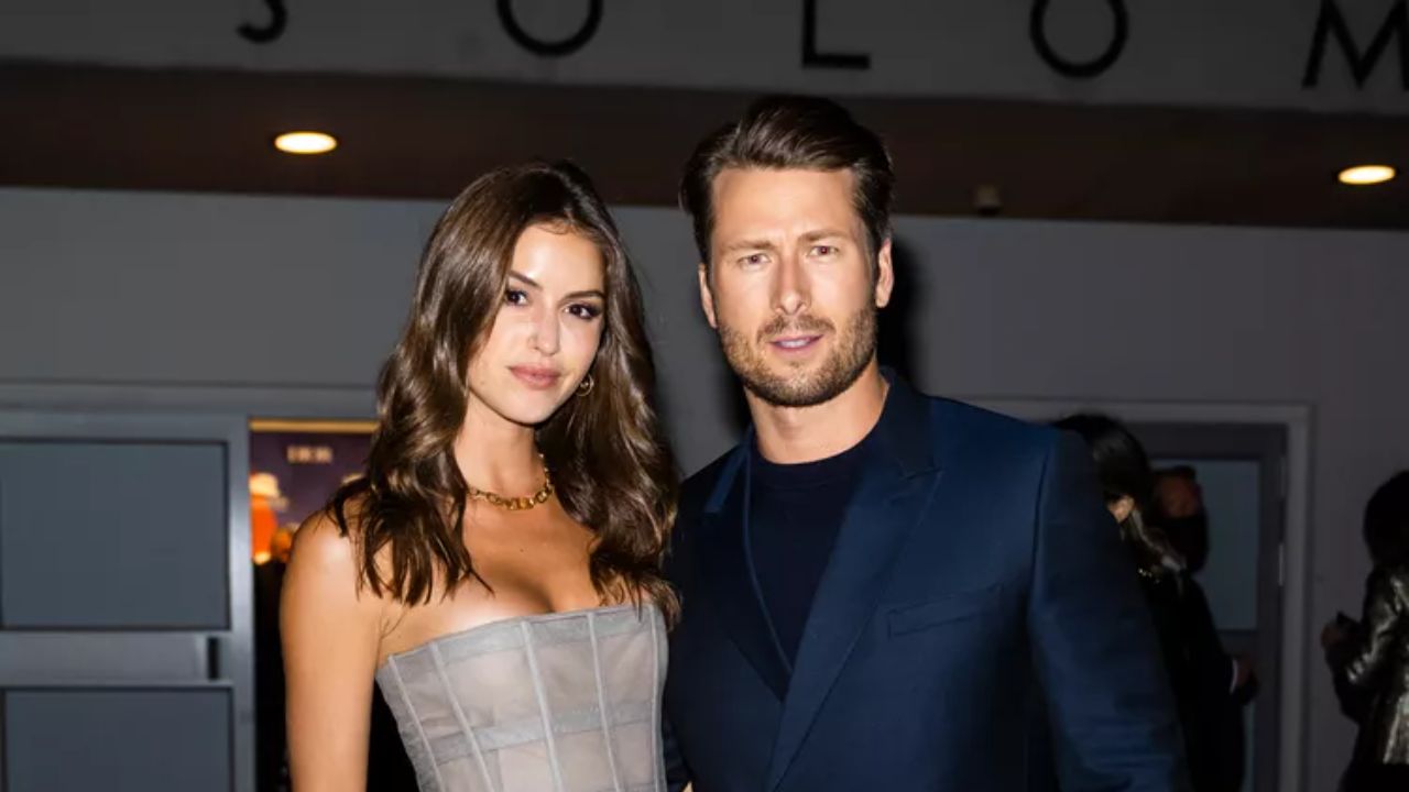 Glen Powell with his ex-girlfriend, Gigi.