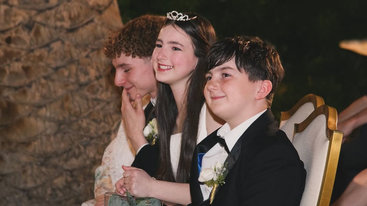 Meet Jamie Lissow's three children from his previous marriage. The kids attended their father's wedding on June 7, 2025.