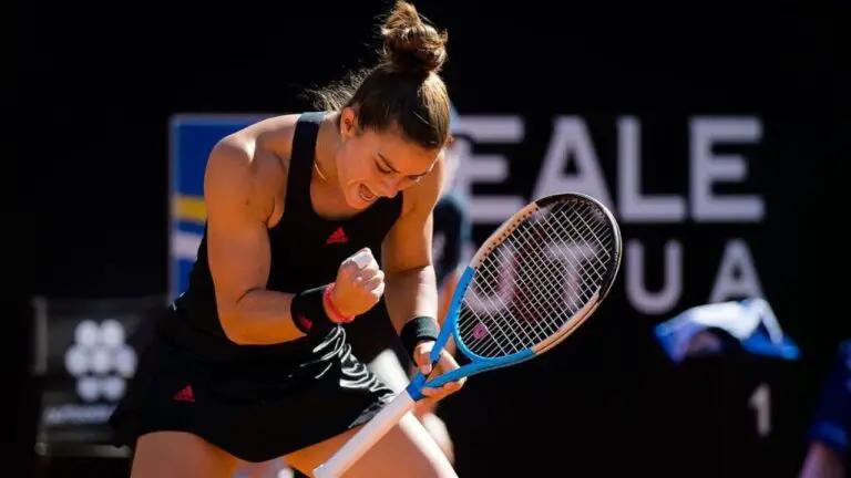 greek tennis player female maria sakkari muscles