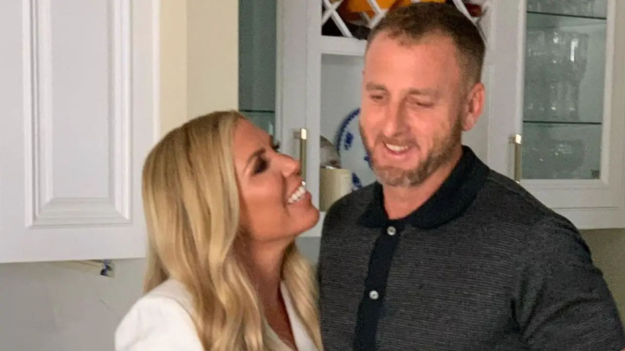 RHOC Jen Armstrong with her husband, Ryne Holliday.