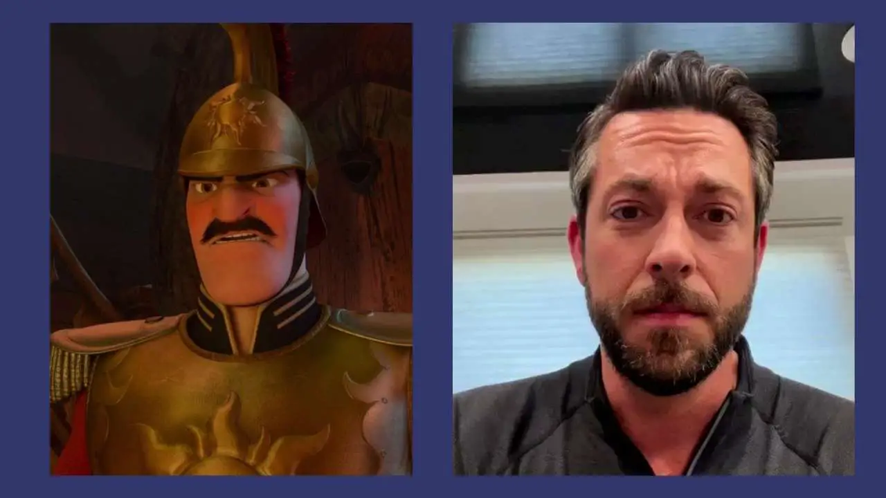 tangled cast zachary levi as the captain of the guard