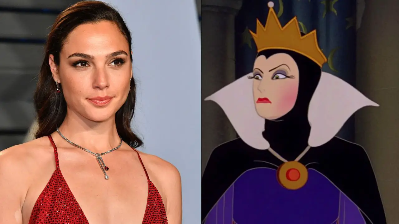 snow white cast gal gadot as evil queen