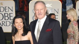 Gene Hackman and his wife Betsy Arakawa