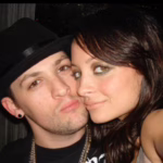 Nicole Richie with her husband, Joel Madden.
